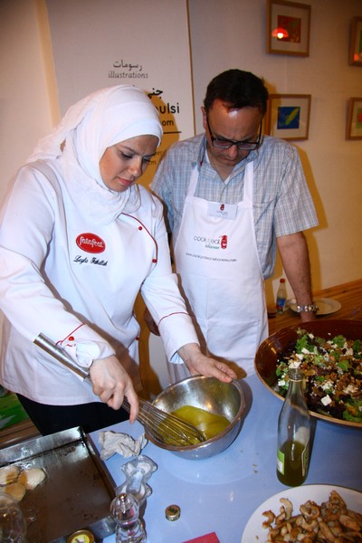 Cooking with Chef Leyla Fathallah